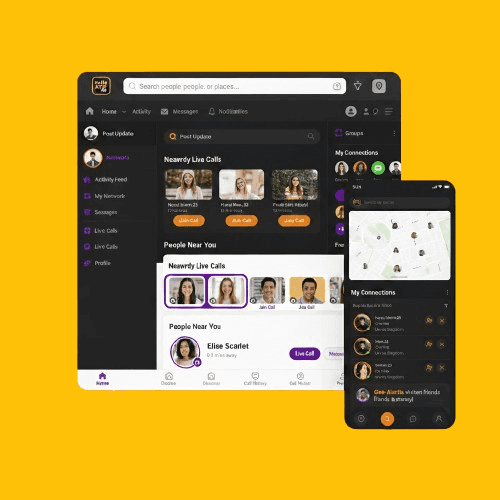 Holla App Me - Live Video Call & Revolutionize Messaging with Real Time